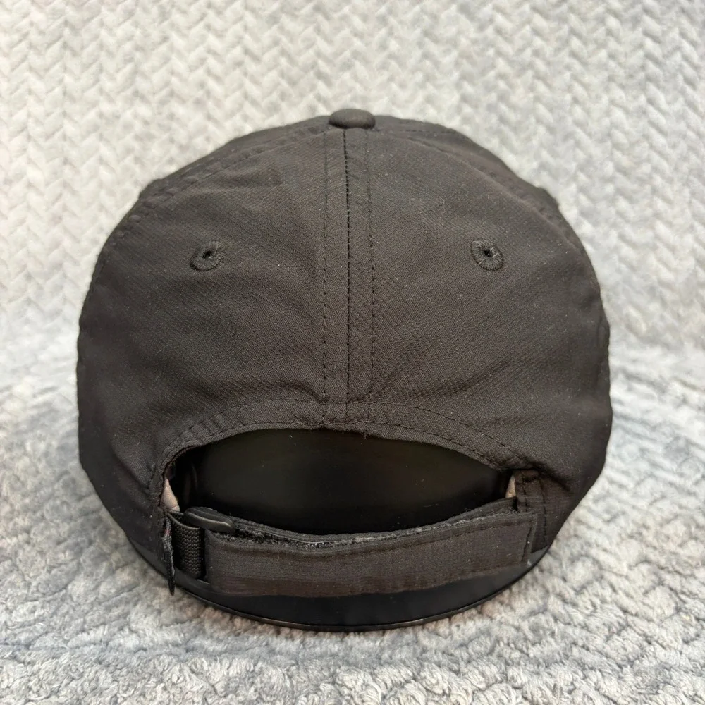 Imperial Sports Black Sneaker Embroidered Performance Hat Adjustable Cap